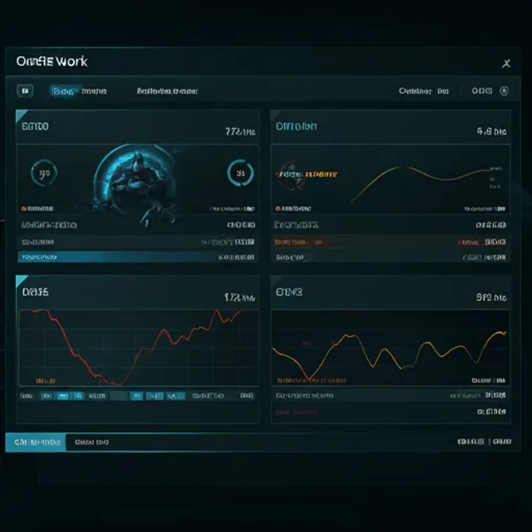 Esports dashboard showing real-time AI coaching and game state analysis